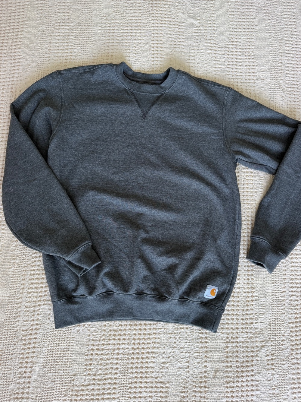 Carhartt S Grey Crewneck Sweatshirt